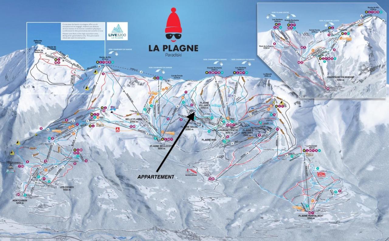 Plagne Villages La Plagne Eksteriør bilde